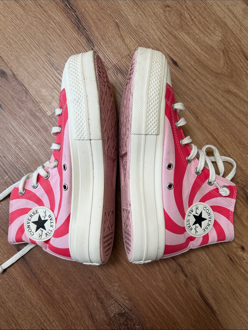Converse Chuck Taylor high top Color Candy sneakers in Sunrise pink, size 8.5 - Picture 2 of 6
